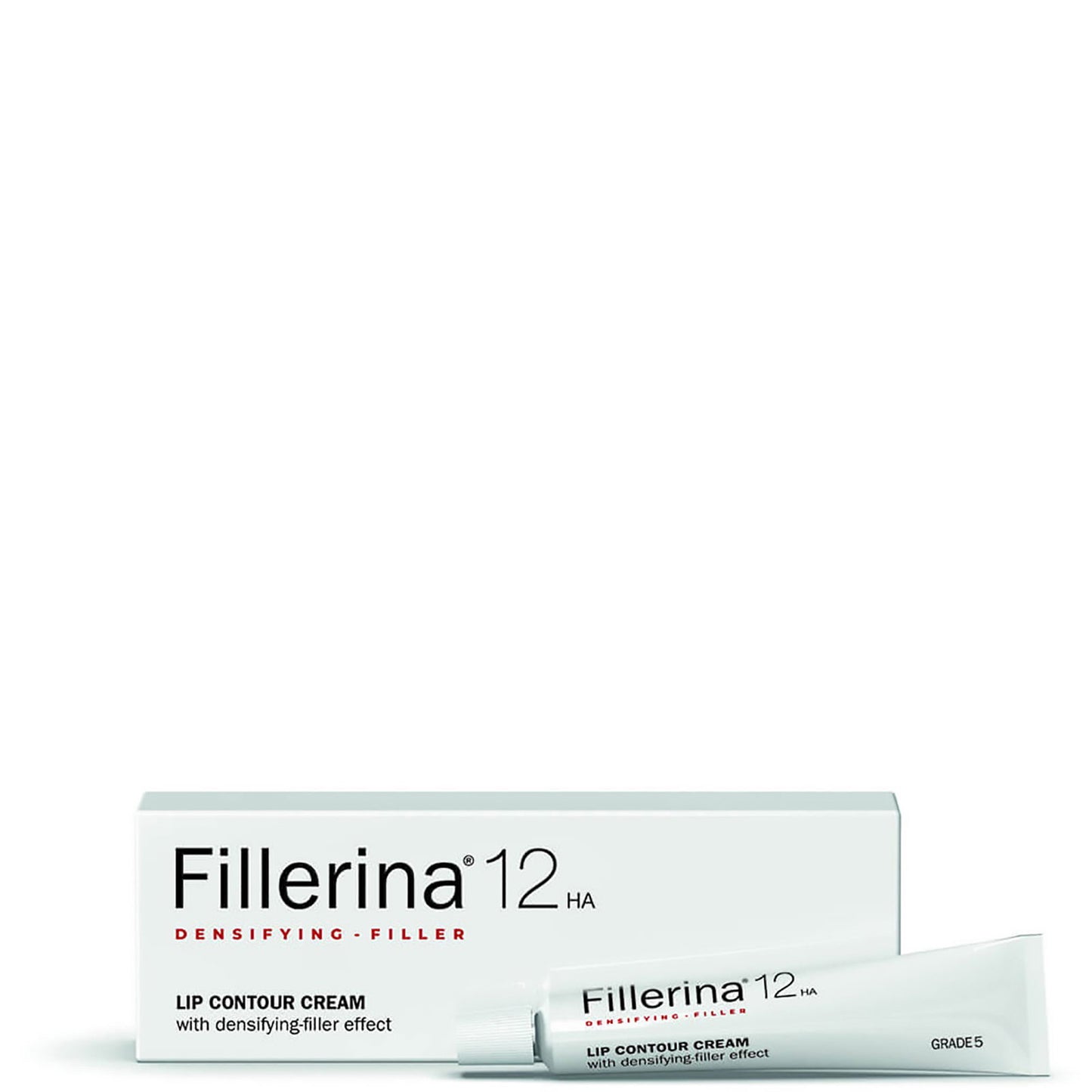 Labo Cosprophar Suisse, Fillerina 12HA Densifying Filler Grade 5, Hydrate & Firm, Cream, For Lips Contour, 15 ml
