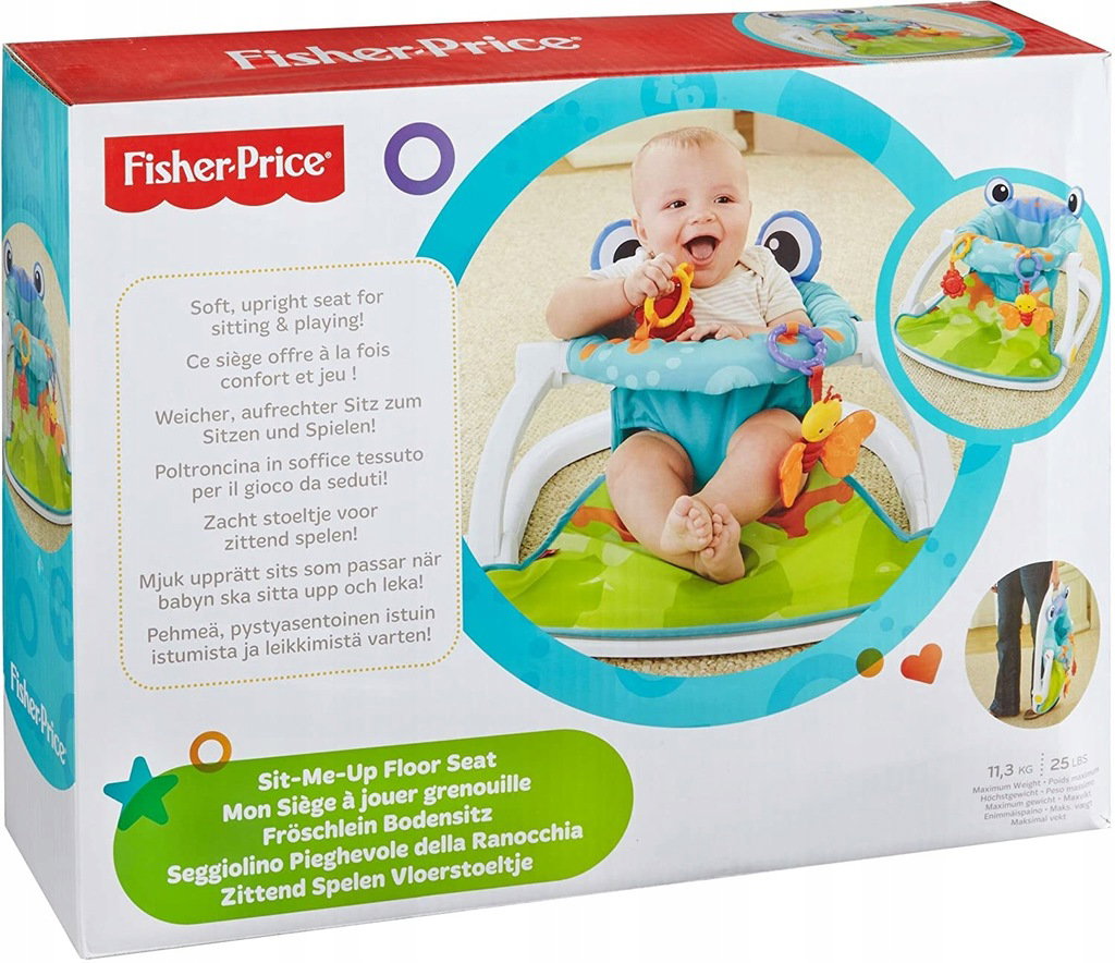 Fisher Price, Sit Me Up, Floor Seat With Tray, Baby Chair, Unisex, 6+ months - view 2