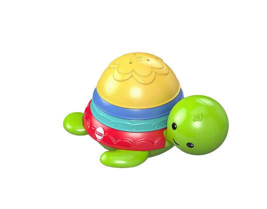 Fisher Price, Stack & Strain, Bath Turtle, Unisex, 6+ months