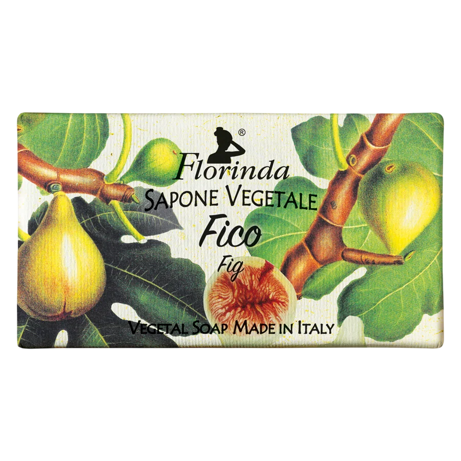 Florinda, Fig, Vegan, Cleansing, Soap Bar, Body, 100 g