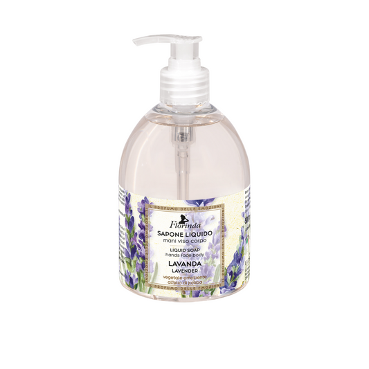 Florinda, Lavender, Floral, Cleansing, Liquid Soap, Face, Body & Hands, 500 ml