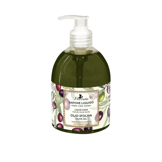 Florinda, Olia D'Oliva, Cleansing & Softening, Liquid Soap, Hands & Face & Body, 500 ml