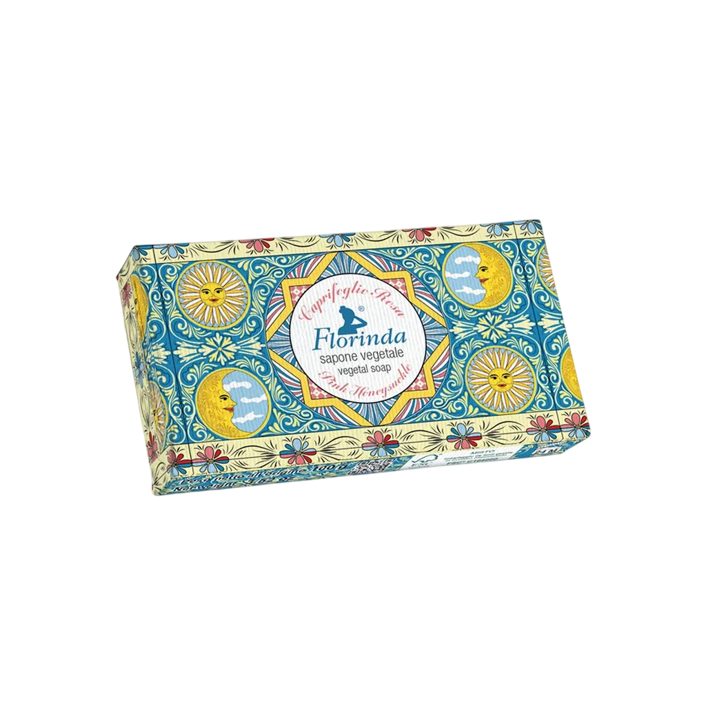 Florinda, Pink Honeysuckle, Vegan, Hydrating, Scented Soap Bar , Body, 100 g