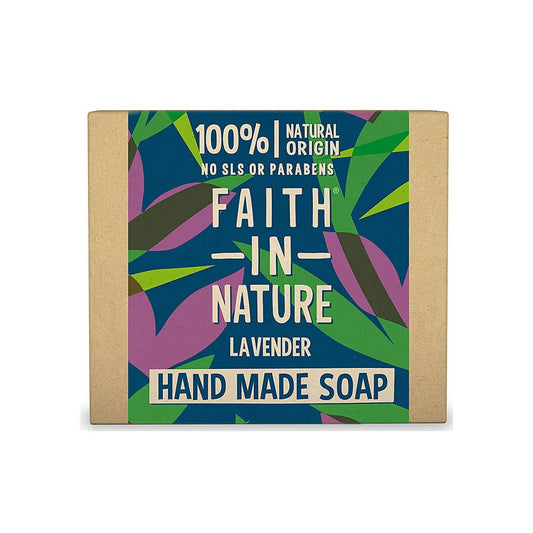Faith In Nature, Lavender, Cleansing & Moisturising, Soap Bar, 100 g