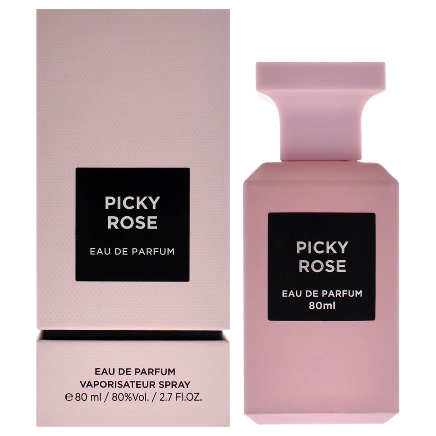 Fragrance World, Picky Rose, Eau De Parfum, For Women, 80 ml