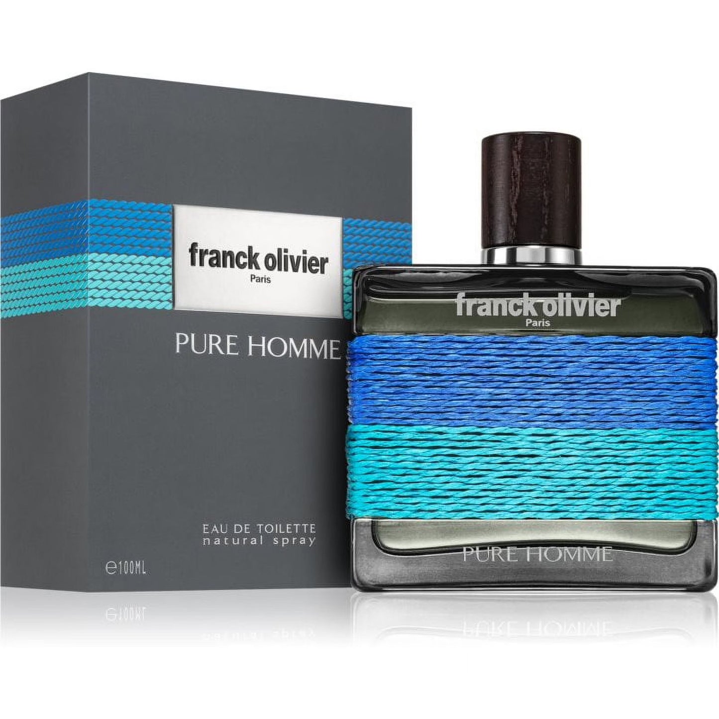 Franck Olivier, Pure Homme, Eau De Toilette, For Men, 100 ml