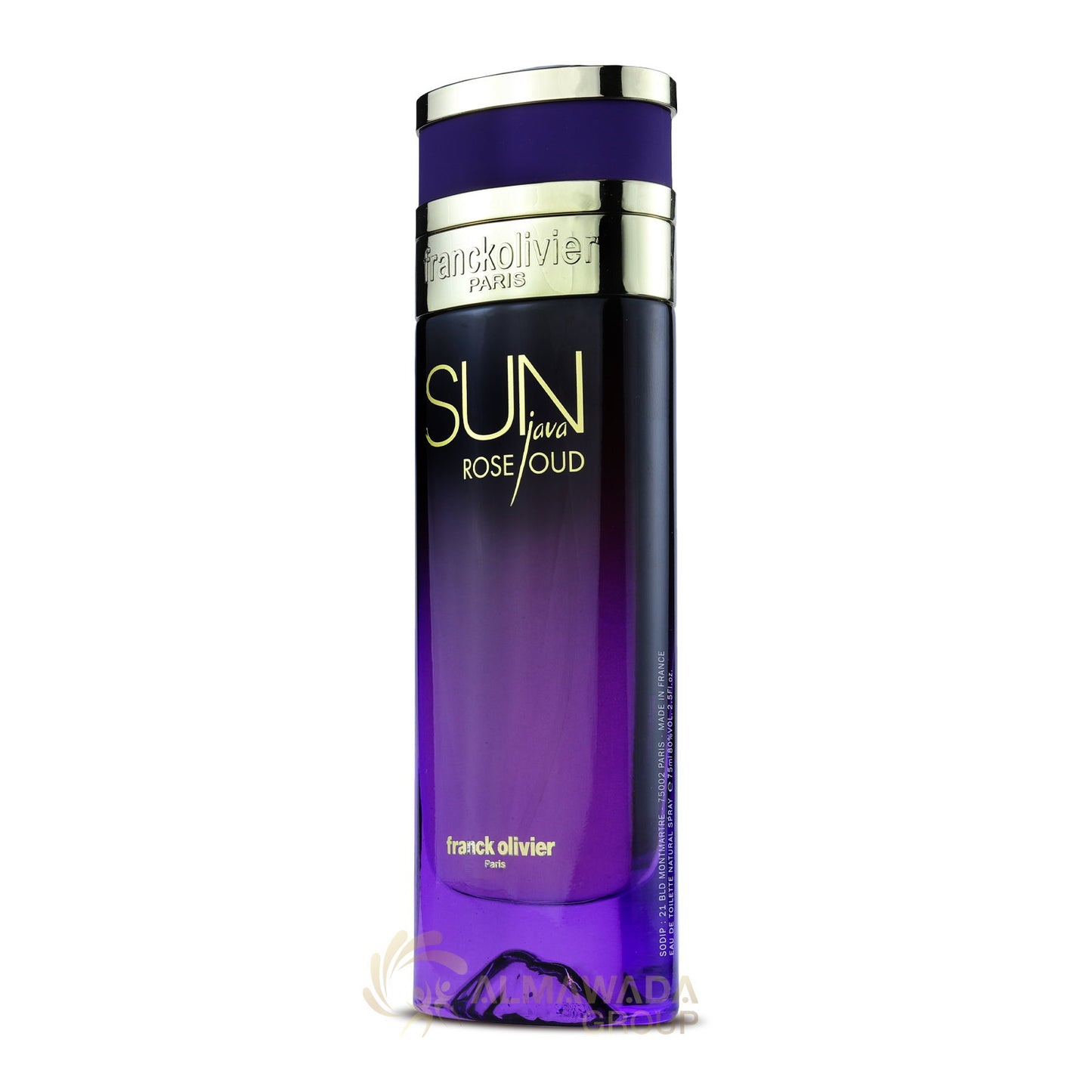 Franck Olivier, Sun Java Rose Oud, Eau De Parfum, For Women, 75 ml