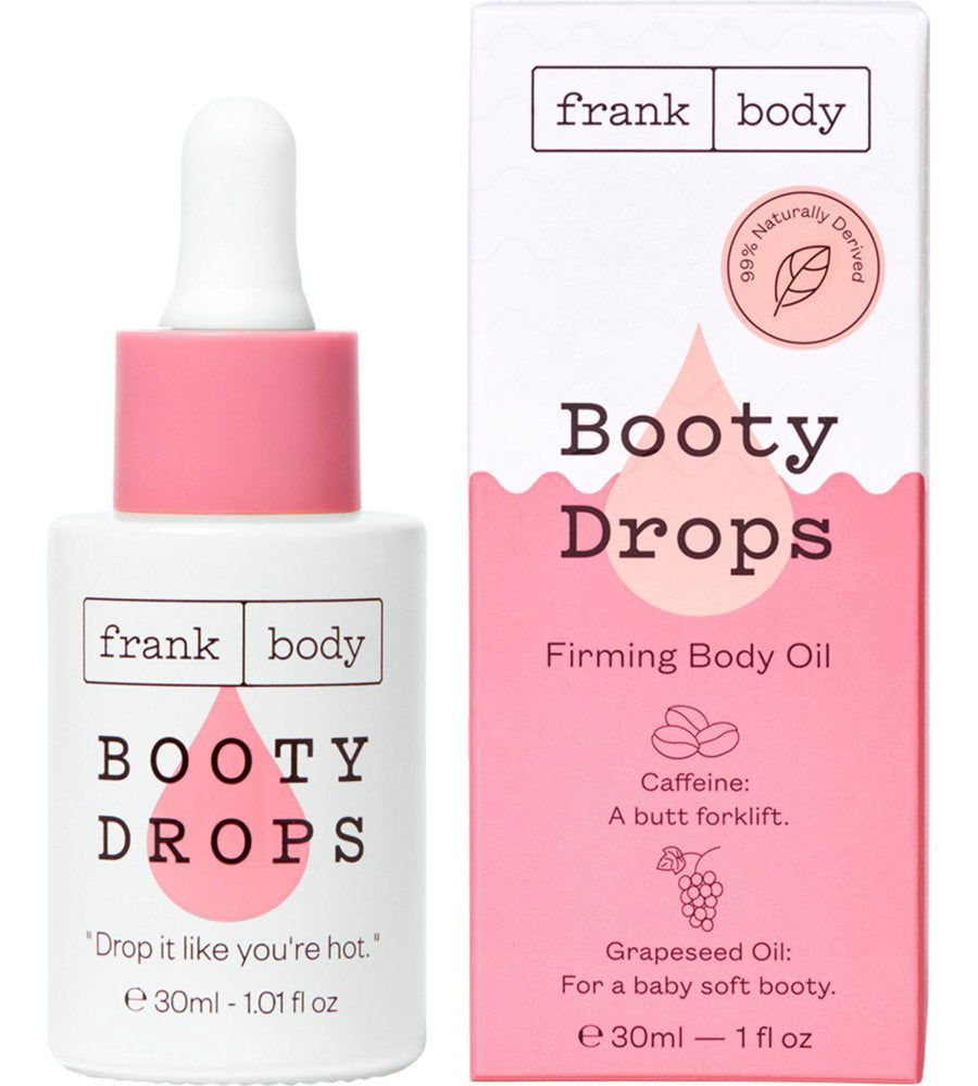 Frank Body, Booty Drops, Firming, Body Oil, For Hips & Thighs, 30 ml