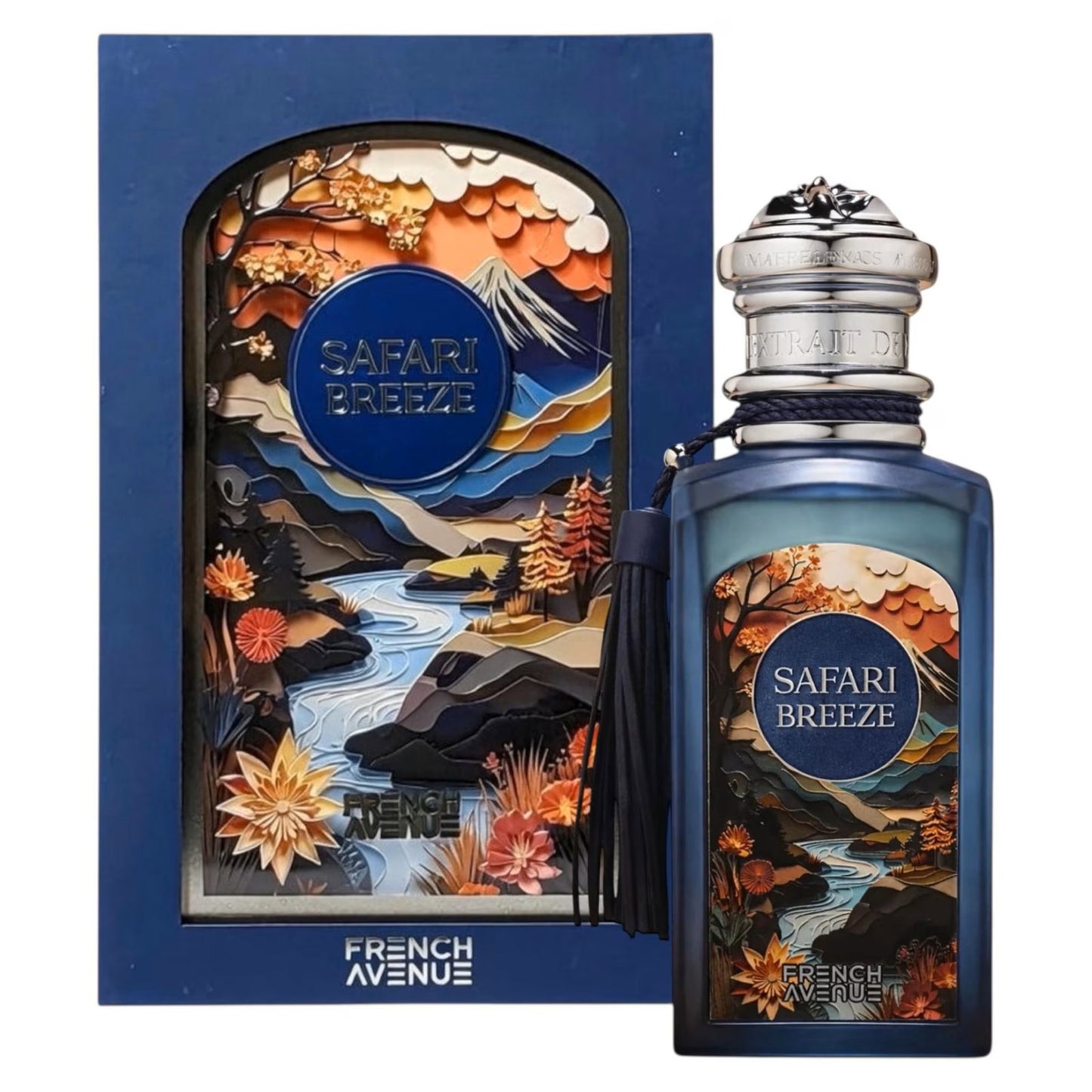 French Avenue, Safari Breeze, Extrait De Parfum, Unisex, 100 ml