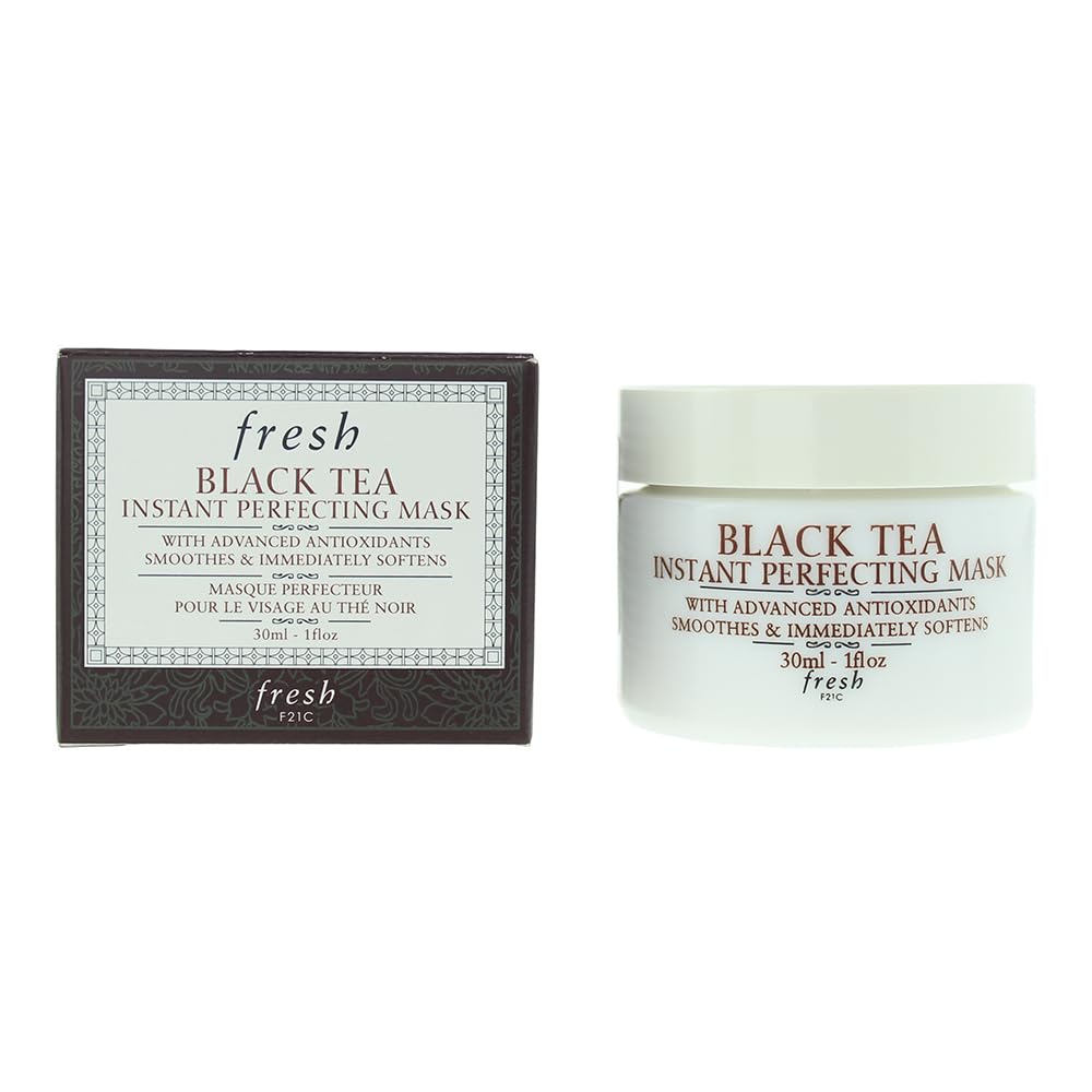 Fresh, Black Tea, Smooth, Antioxidants, Gel Mask, For Face, 30 ml