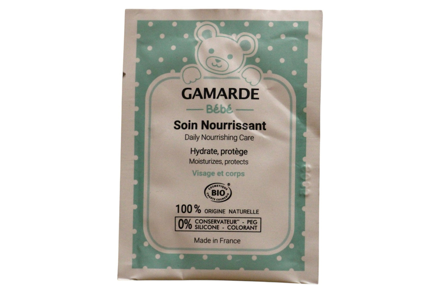 Gamarde, Baby, Hydrating, Body Cream, For Face & Body, 3 ml *Sample