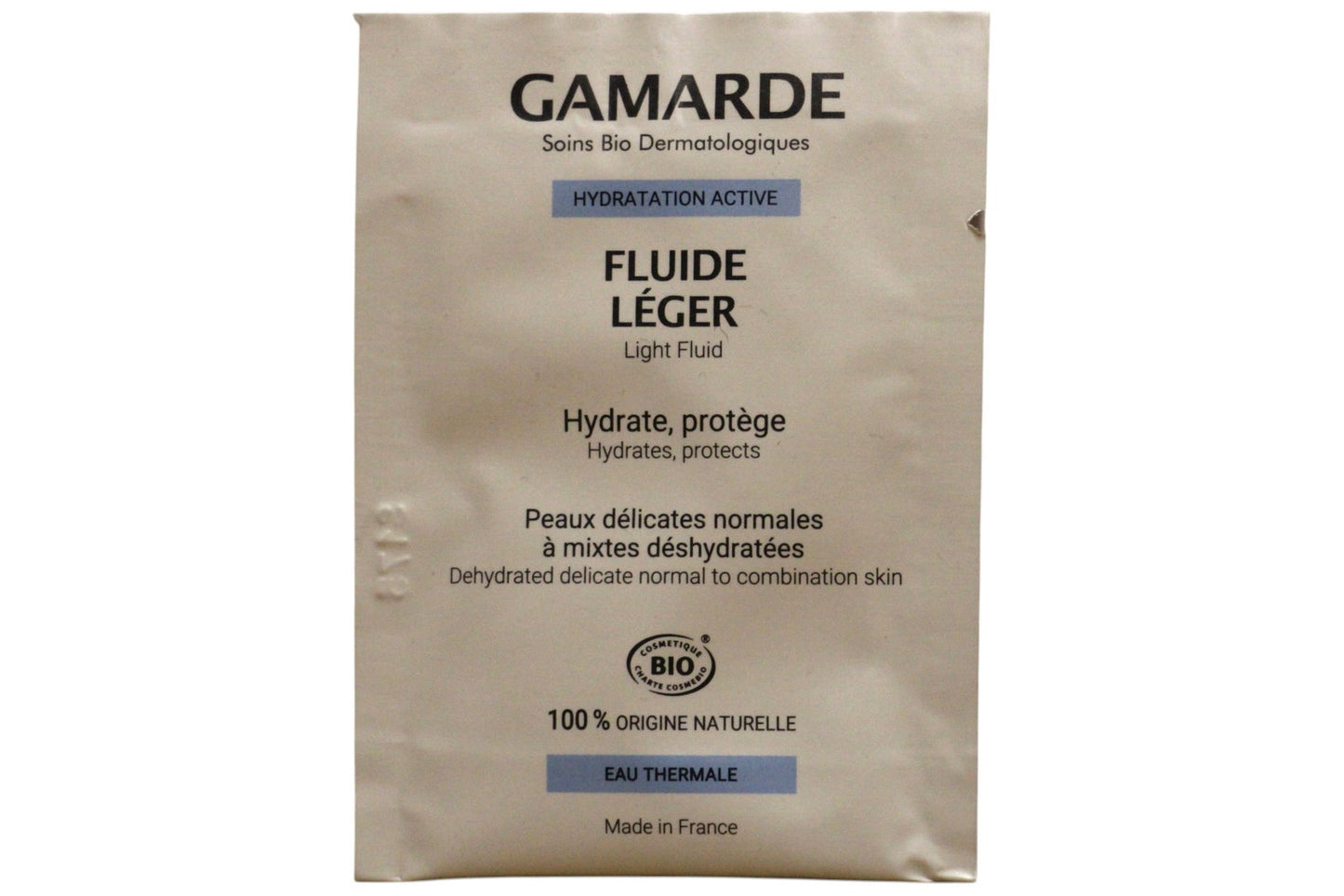 Gamarde, Gamarde, Bio, Hydrates, Fluid, For Face, 3 ml *Sample