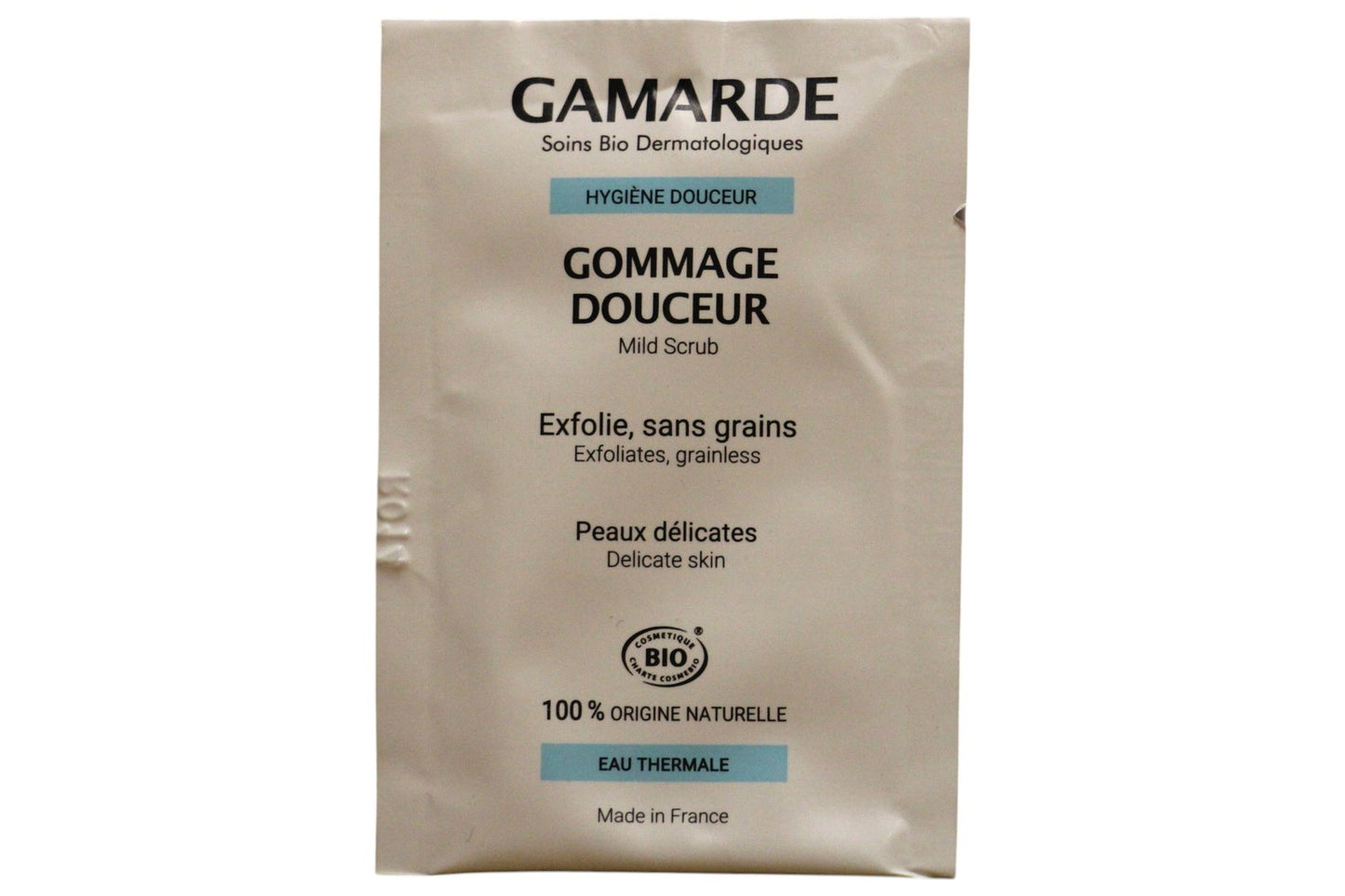 Gamarde, Hygiene, Bio, Exfoliating Scrub, 3 ml *Sample