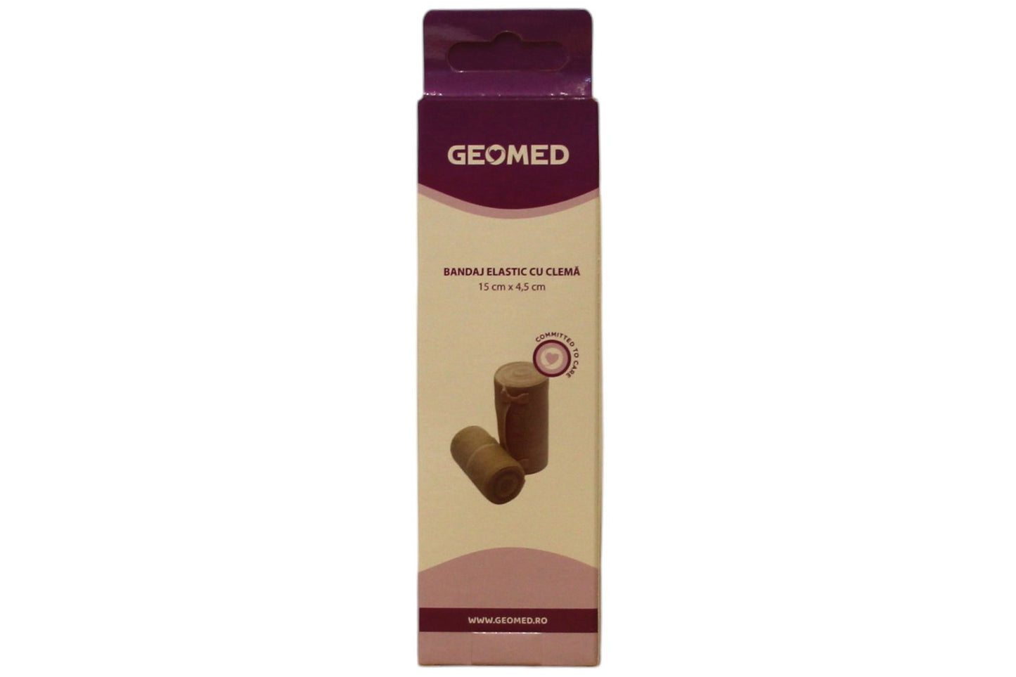 Geomed, Geomed, Elastic Bandages, With Clips, 15 cm x 4.5 m