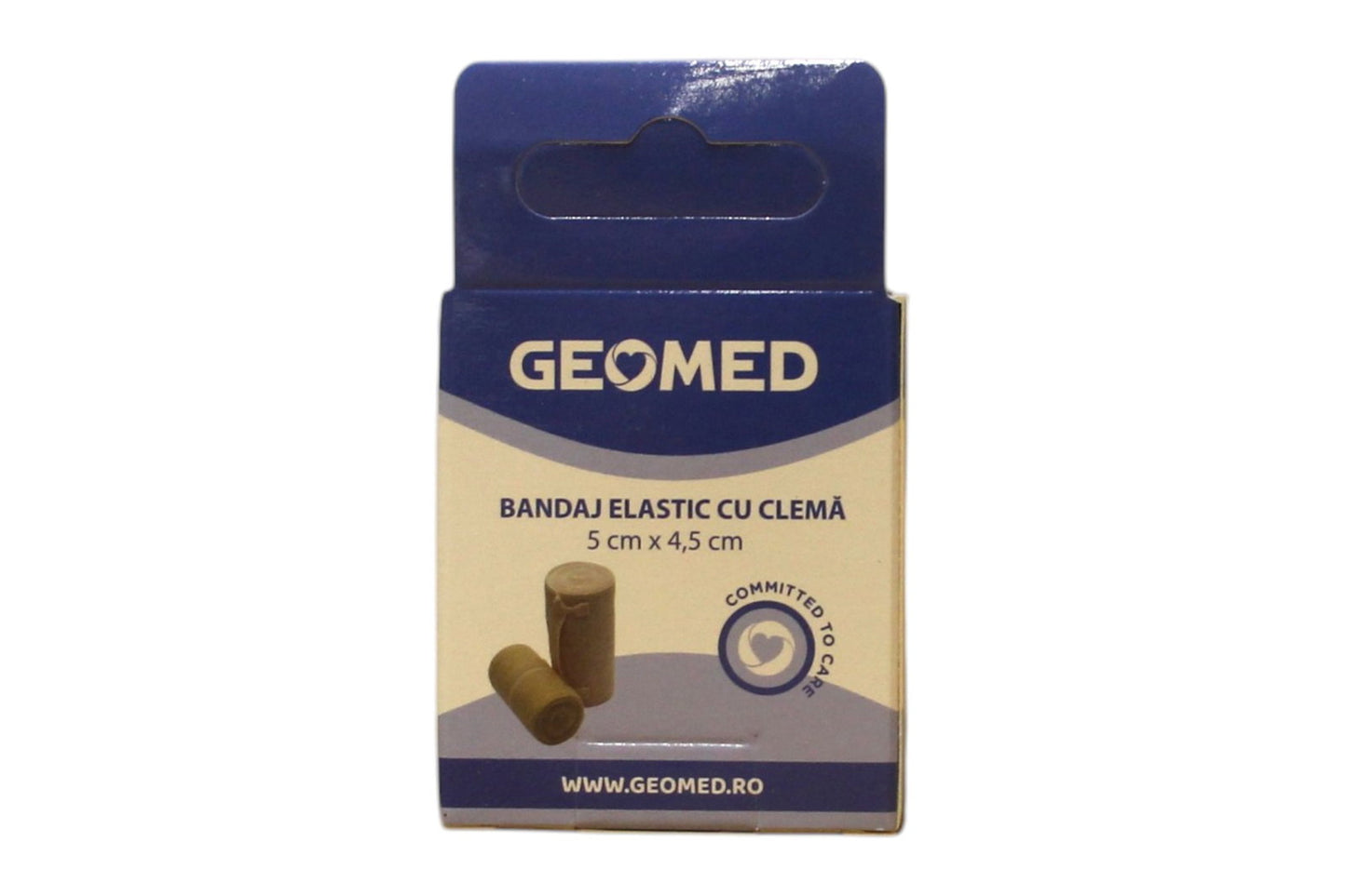 Geomed, Geomed, Elastic Bandages, With Clips, 5 cm x 4.5 m