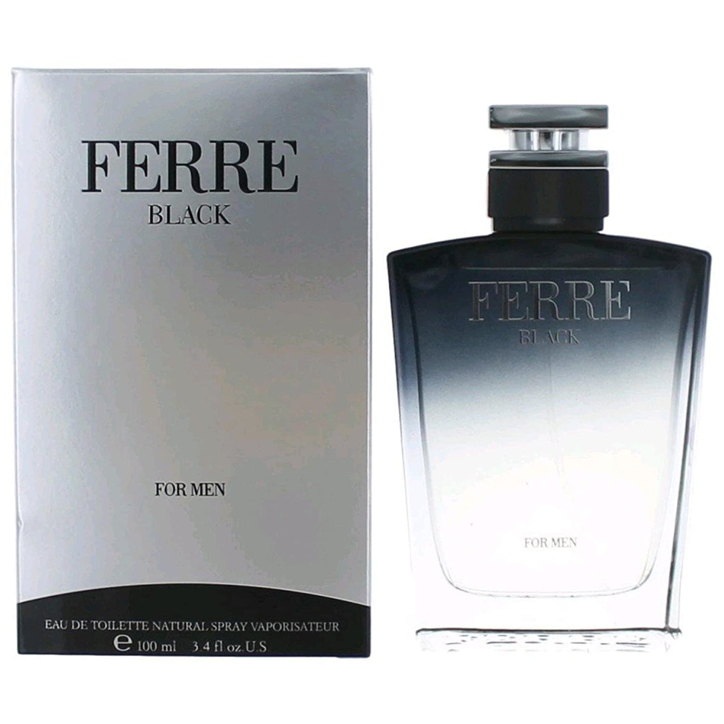 Gianfranco Ferre, Ferre Black, Eau De Toilette, For Men, 100 ml
