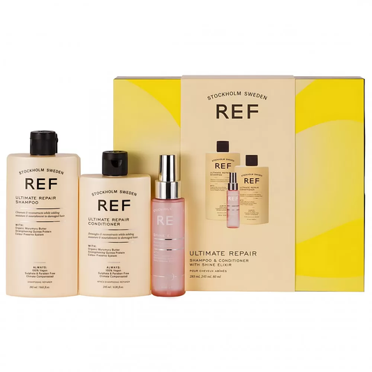 Gift Box Set Ref Stockholm: Ultimate Repair, Sulfates-Free, Hair Shampoo, Repairing & Strengthening, 285 ml +