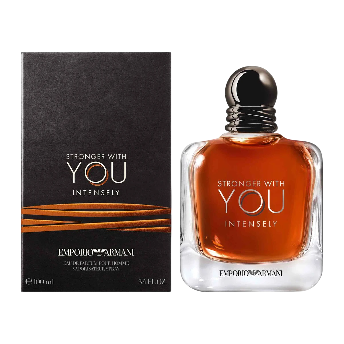 Giorgio Armani, Stronger With You Intensely, Eau De Parfum, For Men, 100 ml
