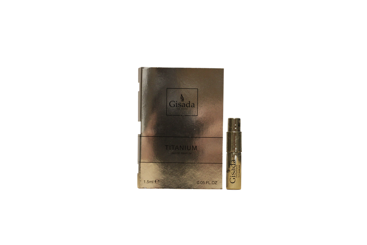 Gisada, Titanium, Eau De Parfum, Unisex, 1.5 ml *Vial