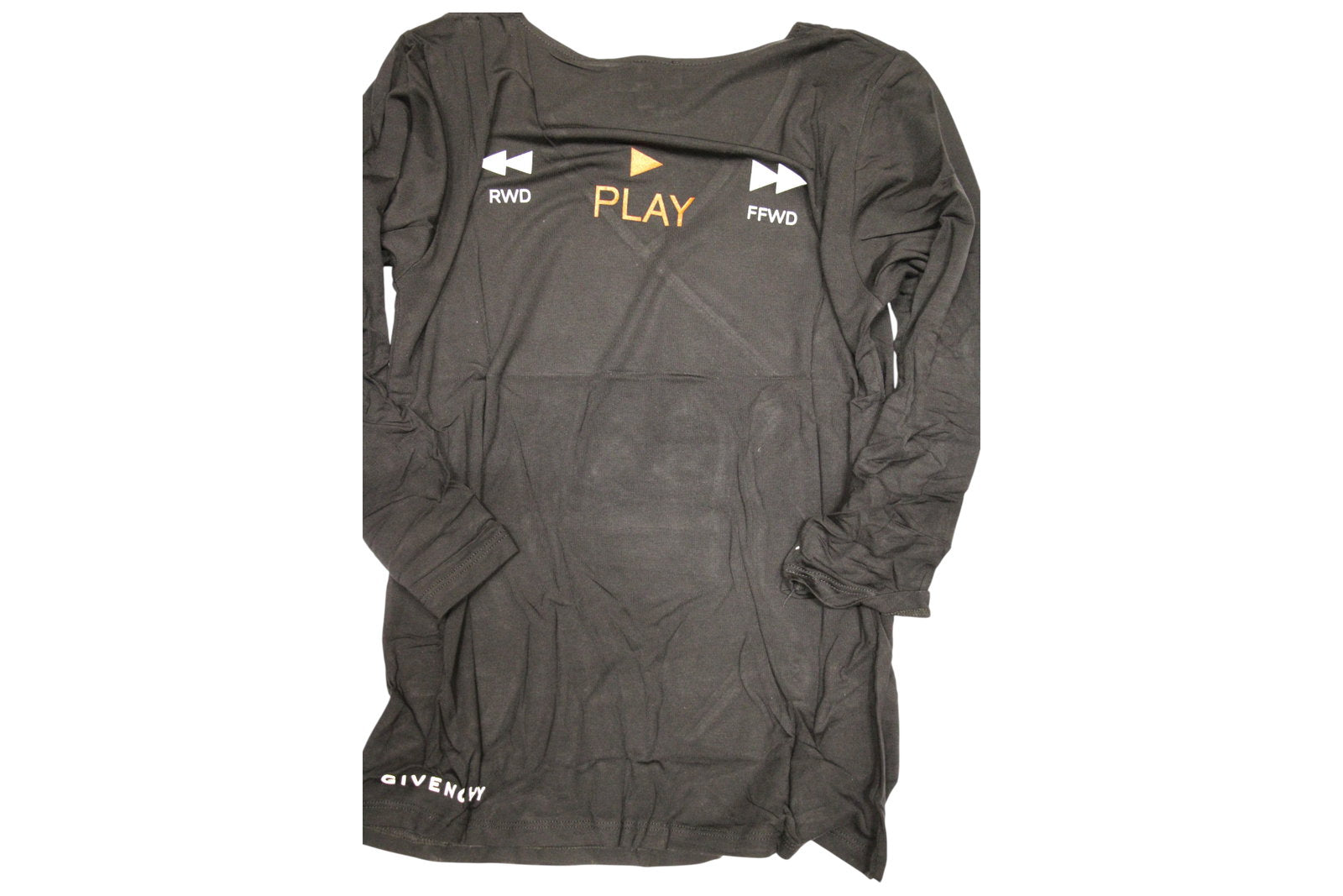 Givenchy, Play, Long Sleeve, Unisex Textile T-Shirt, For Women, Size M - view 3