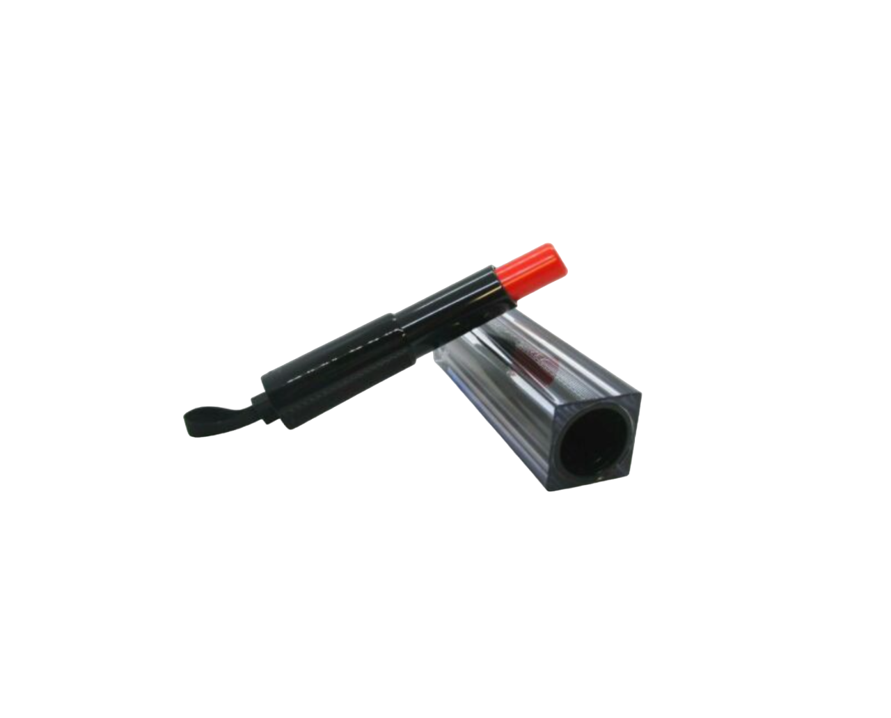 Givenchy, Rouge Interdit Vinyl, Satin Finish, Cream Lipstick, 08, Orange Magnetique, 3.3 g *Tester - view 2