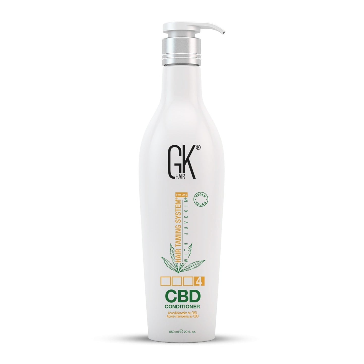 Global Keratin, CBD Vegan, Hair Conditioner, For Repairing, 650 ml