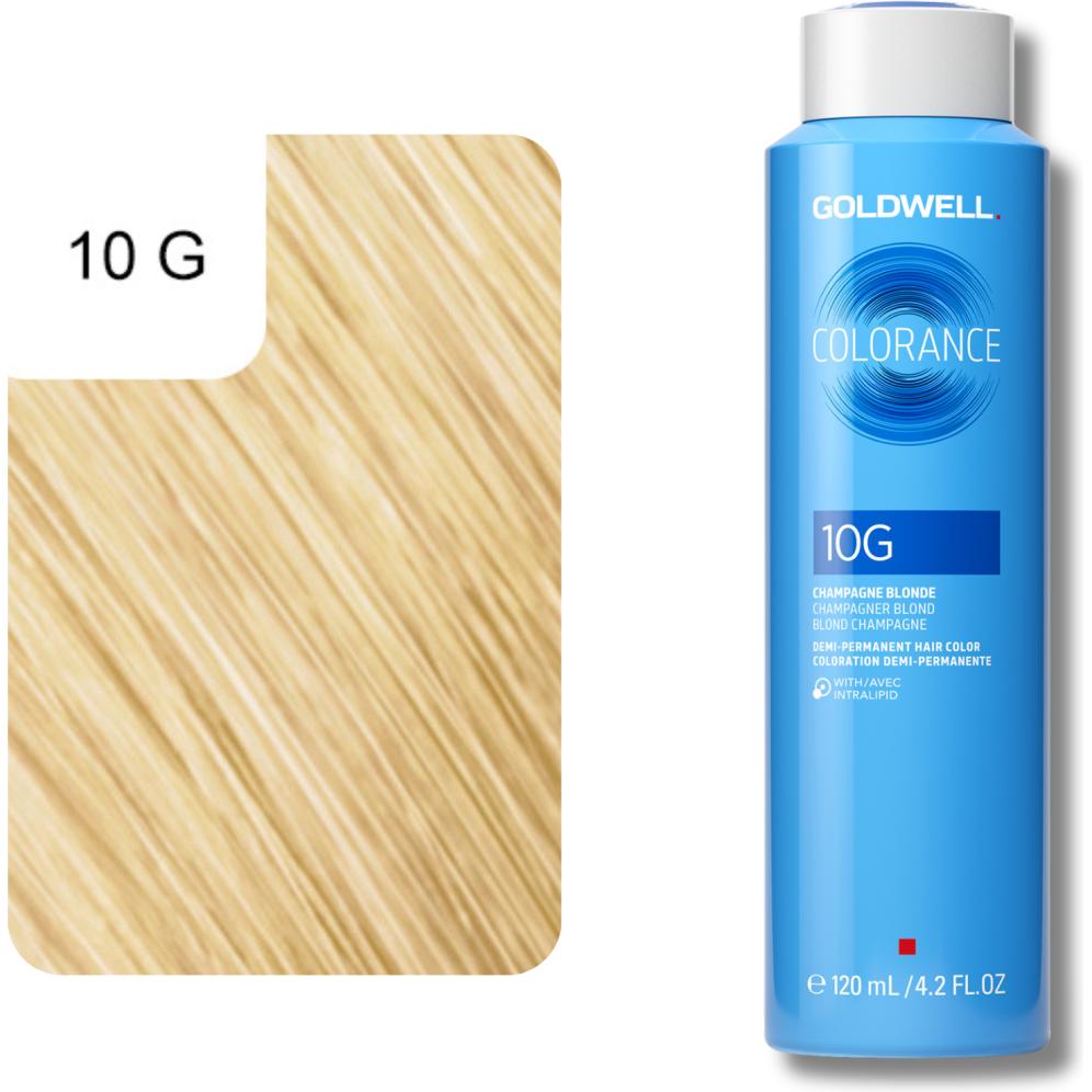 Goldwell, Colorance Acid, Demi-Permanent Hair Dye, 10G Champagne Blonde, 120 ml
