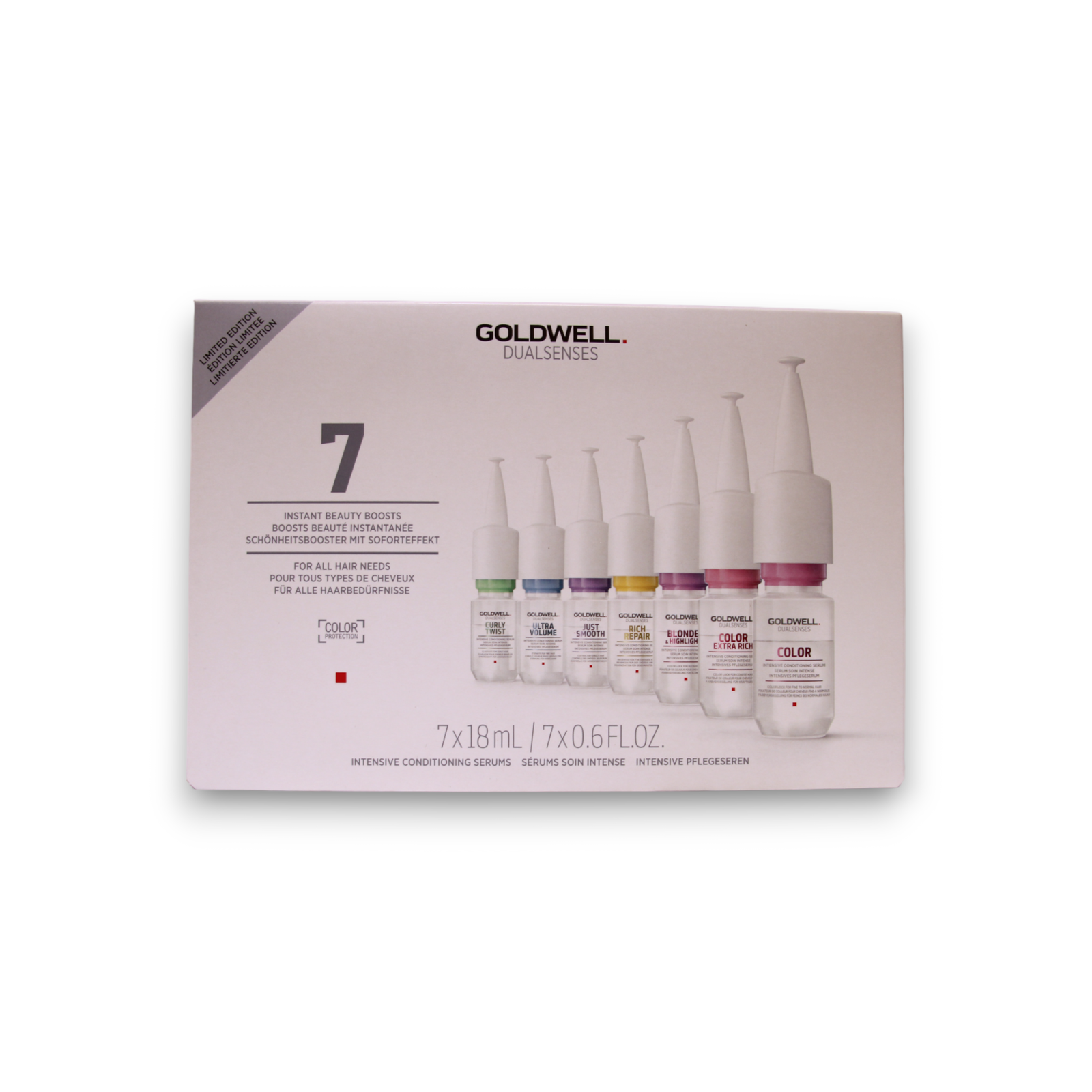 Set, Goldwell, Dualsenses Instant Beauty Boosts, Hair Serum, For Hydration, 7 pcs, 18 ml - view 2
