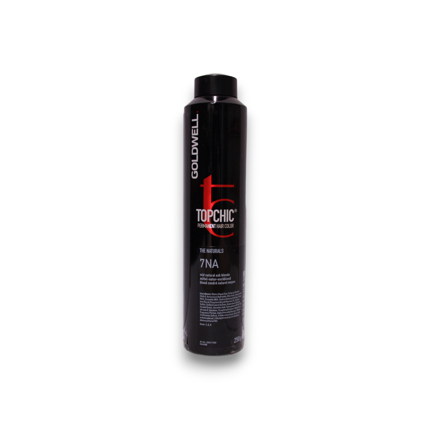 Goldwell, TopChic, Permanent Hair Dye, 7NA Mid Natural Ash Blonde, 250 ml