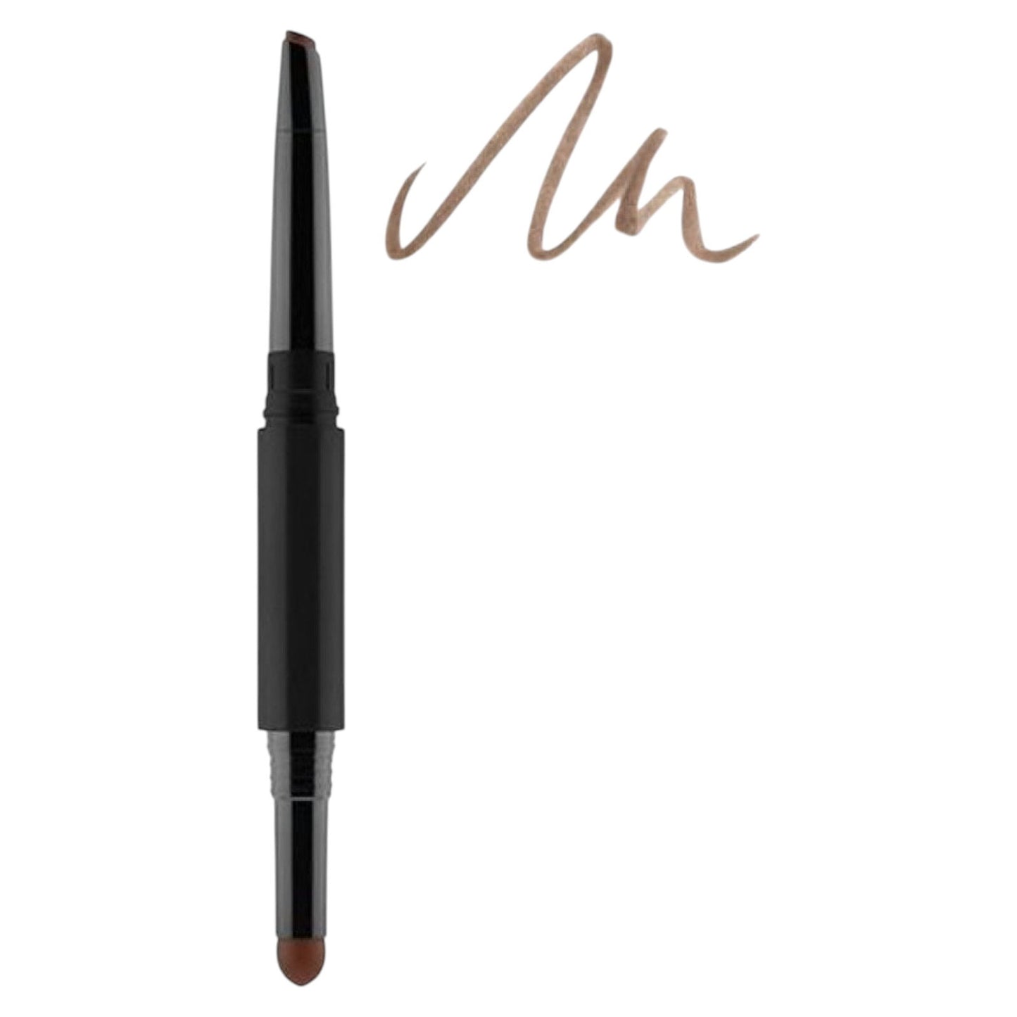 Gosh, Long Lasting, Double, Eyebrow Cream Pencil, 002, Brown, 0.5 g