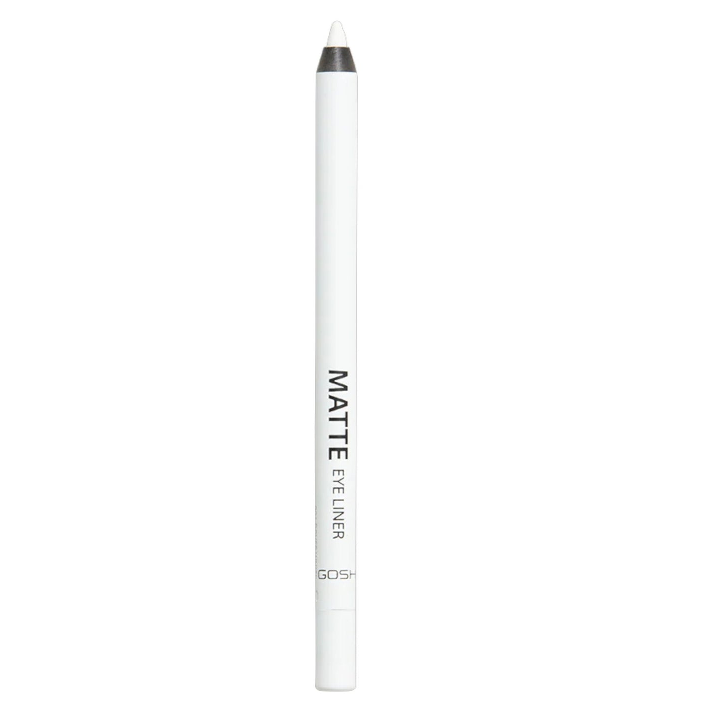 Gosh, Matte Eye Liner, Cream Pencil, Kohl Eyeliner, 001, Dover White, 1.2 g