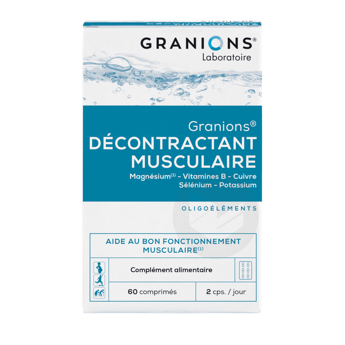 Granions, Chrome, Reduce Muscle Tension & Prevents Involuntary Cramps, Capsules, 60 Capsules, 74 g