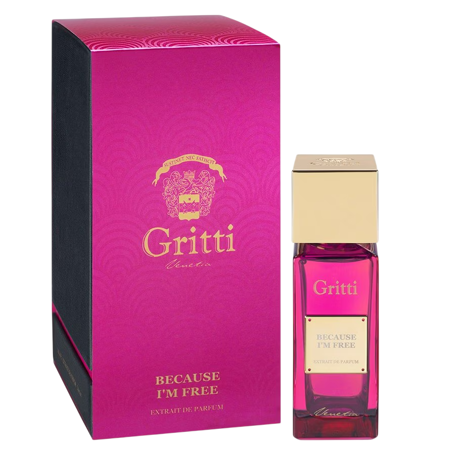 Gritti, Because I M Free, Extrait De Parfum, Unisex, 100 ml