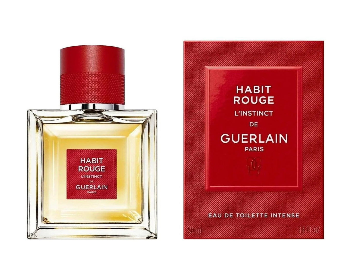 Guerlain, Habit Rouge, Eau De Toilette, For Men, 50 ml