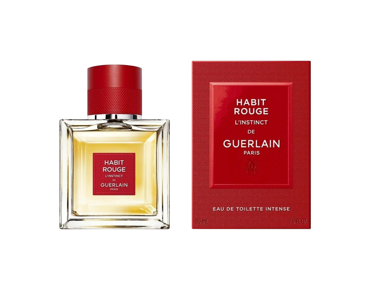 Guerlain, Habit Rouge L'Instinct, Eau De Toilette, For Men, 50 ml