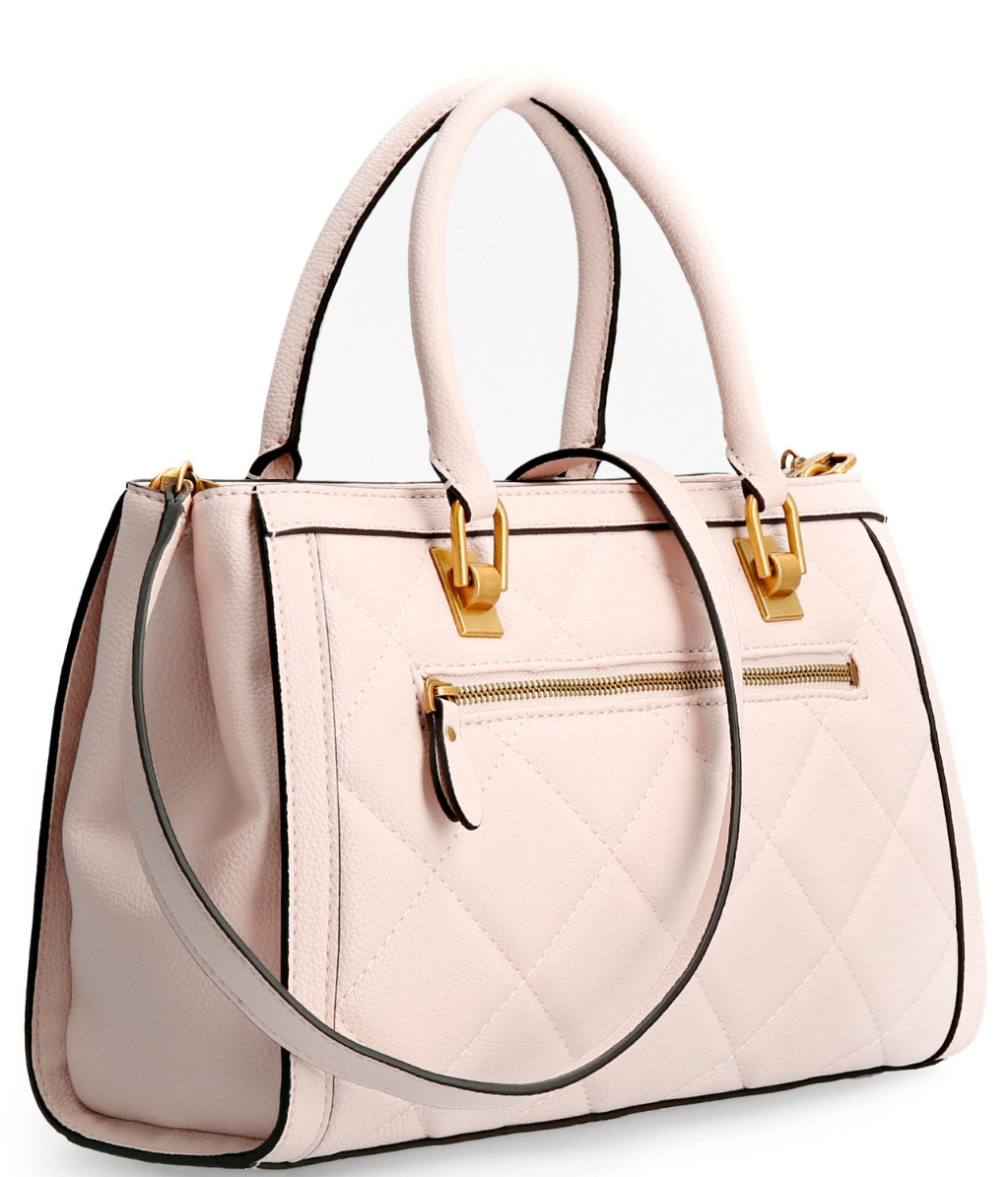 Guess, Abey, Polyester, Textile Handbag, Lined Compartment, Shell, HWQB8558060, 33 x 21 x 11.5 cm