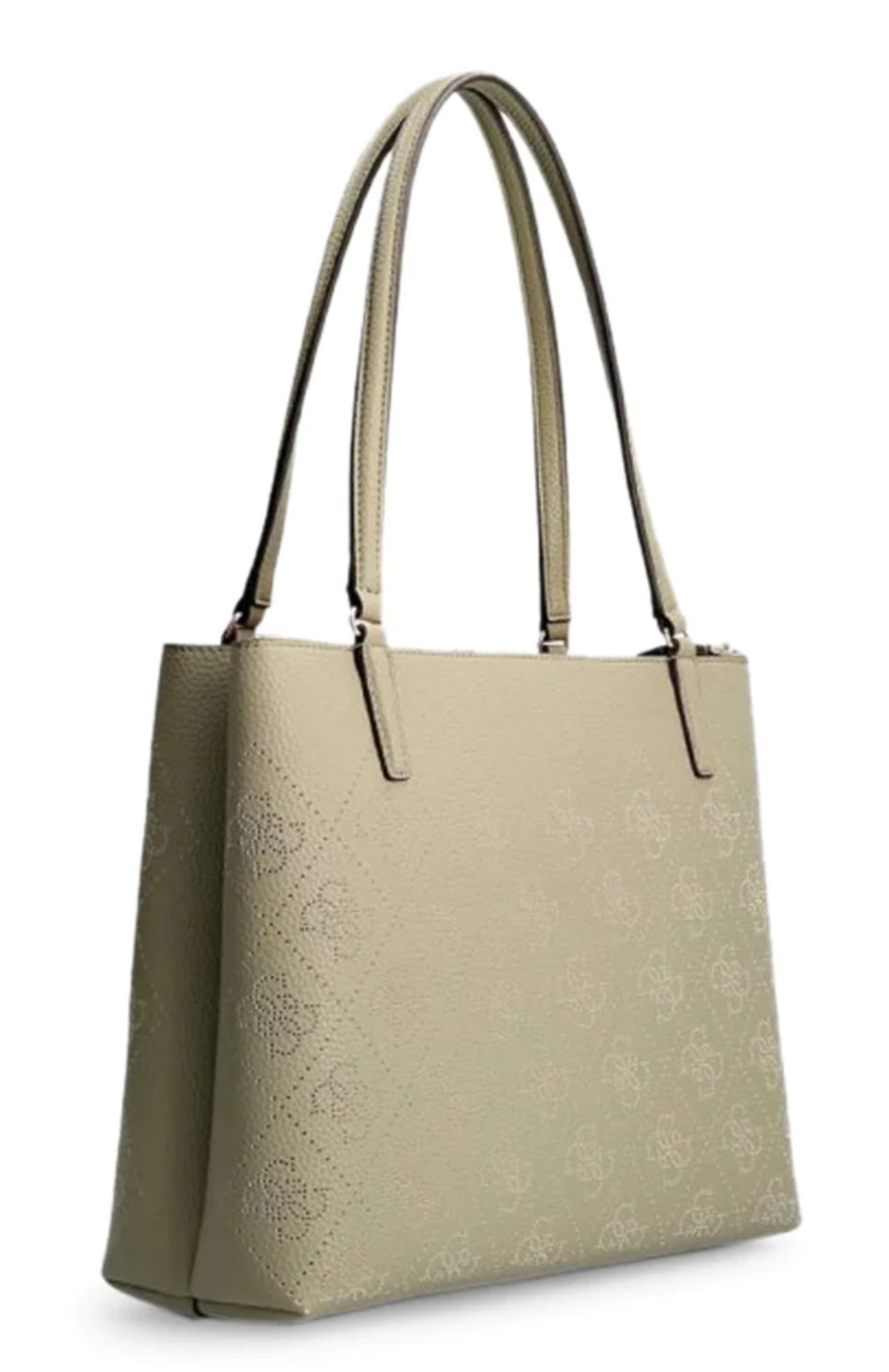 Guess, Amara, 4G Logo, Textile Crossbody Bag, Olive Green, HWSG8493100, 34 x 29 x 11 cm, For Women