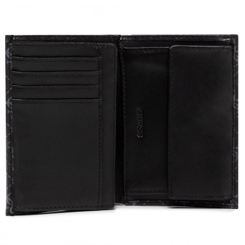 Guess, Dan, Textile Wallet, Small, Black, For Men