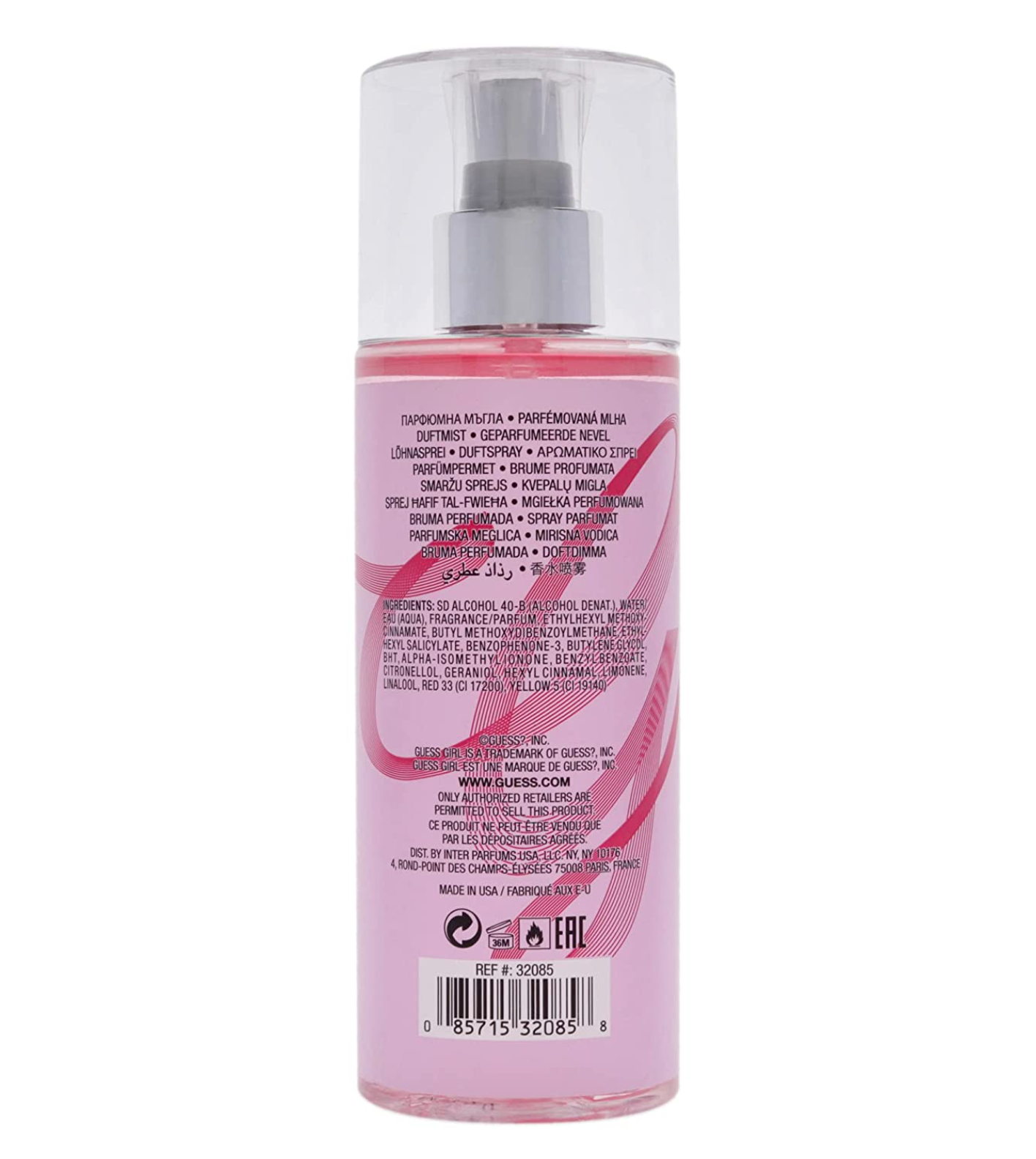 Guess, Girl, Mist Spray, All Over The Body, 250 ml