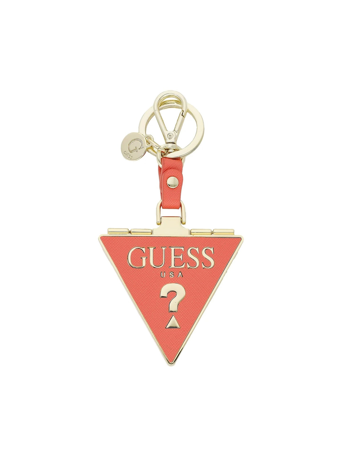 Guess, Guess, Metal Keyring, RW7424, Coral