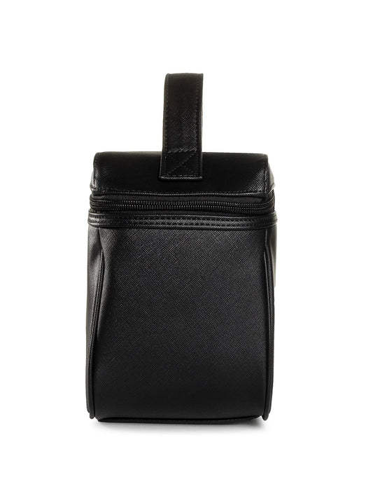 Guess, Nohea Accessories, Synthetic Leather, Textile Bag, Cosmetics, Black, PWNOHE P0360, For - view 2