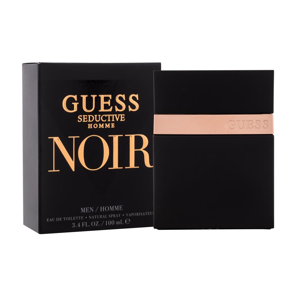 Guess, Seductive Homme Noir, Eau De Toilette, For Men, 100 ml
