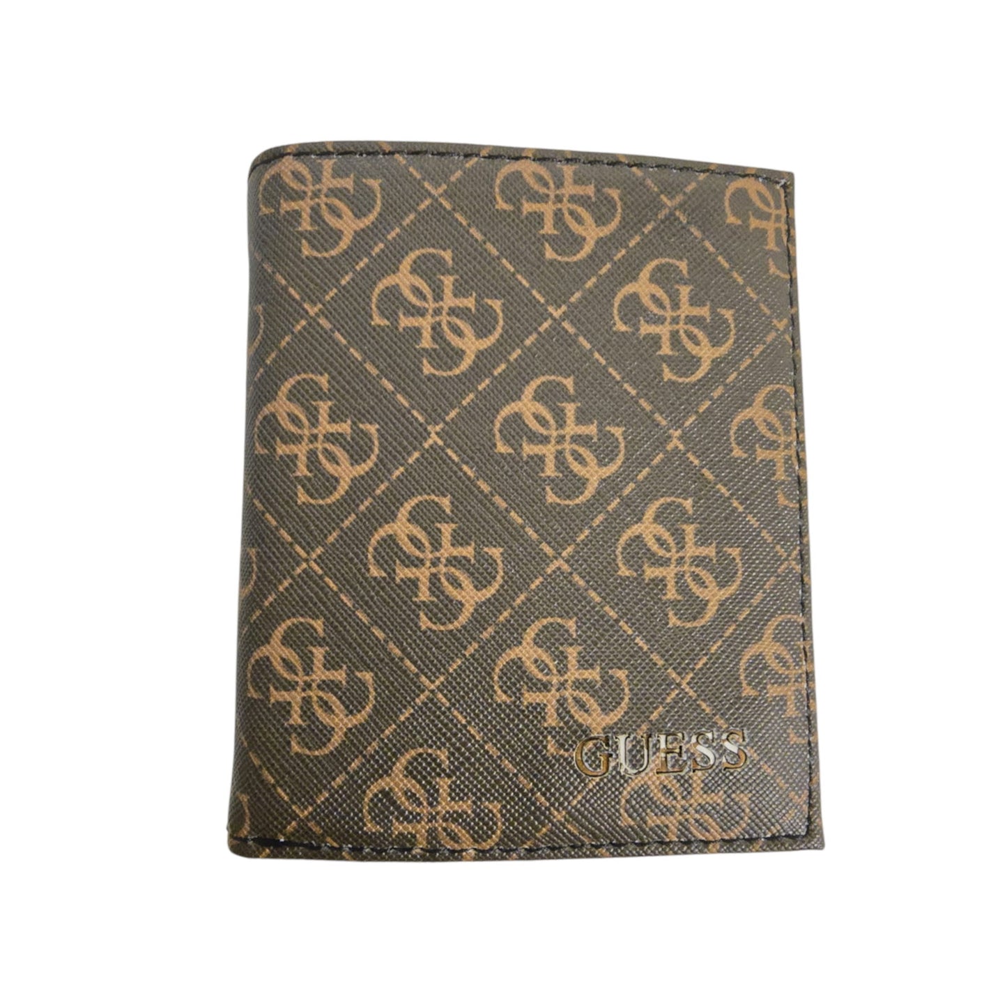Guess, Vezzola, Textile Wallet, Small Billfold, SMVEZLLEA22, Black, For Men - view 2