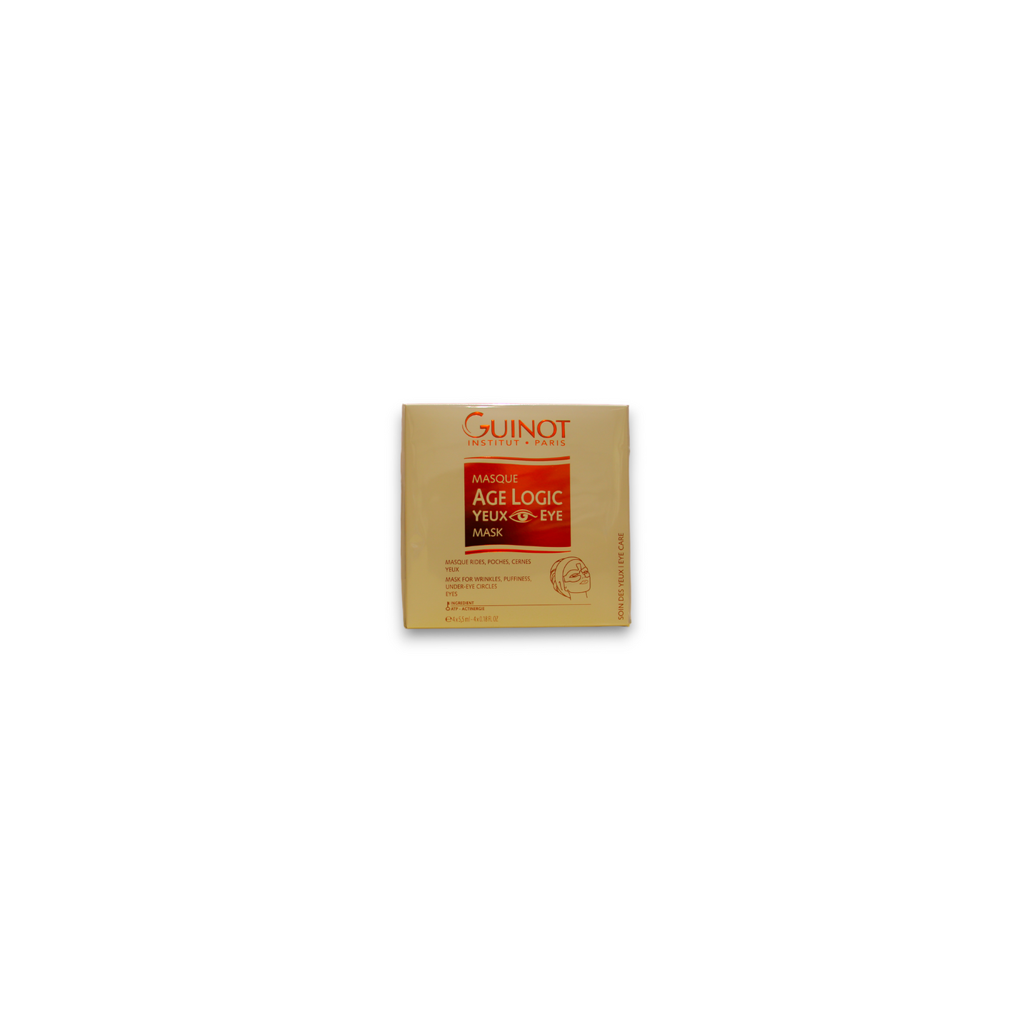 Set, Guinot, Age Logic, Eye Cream Mask, 4 pcs, 5.5 ml - view 2