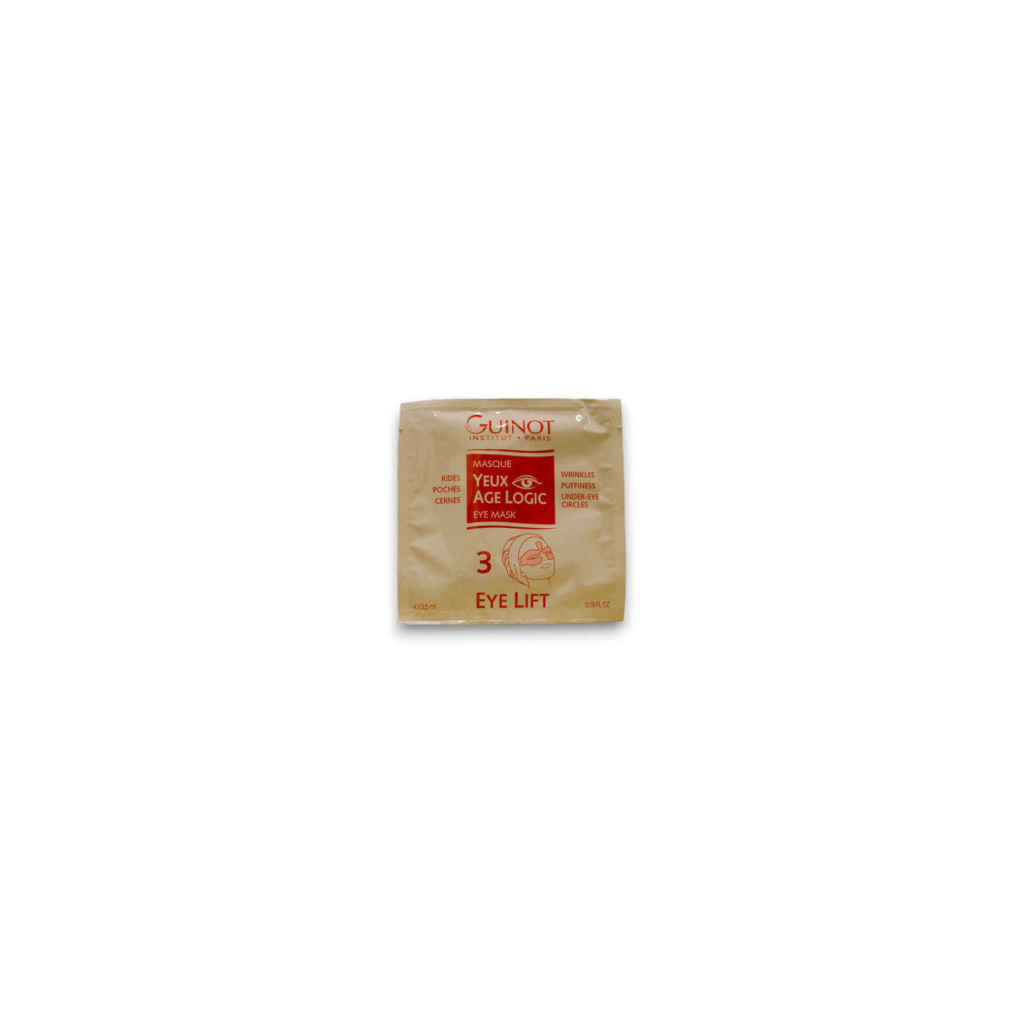 Set, Guinot, Age Logic, Eye Cream Mask, 4 pcs, 5.5 ml - view 3