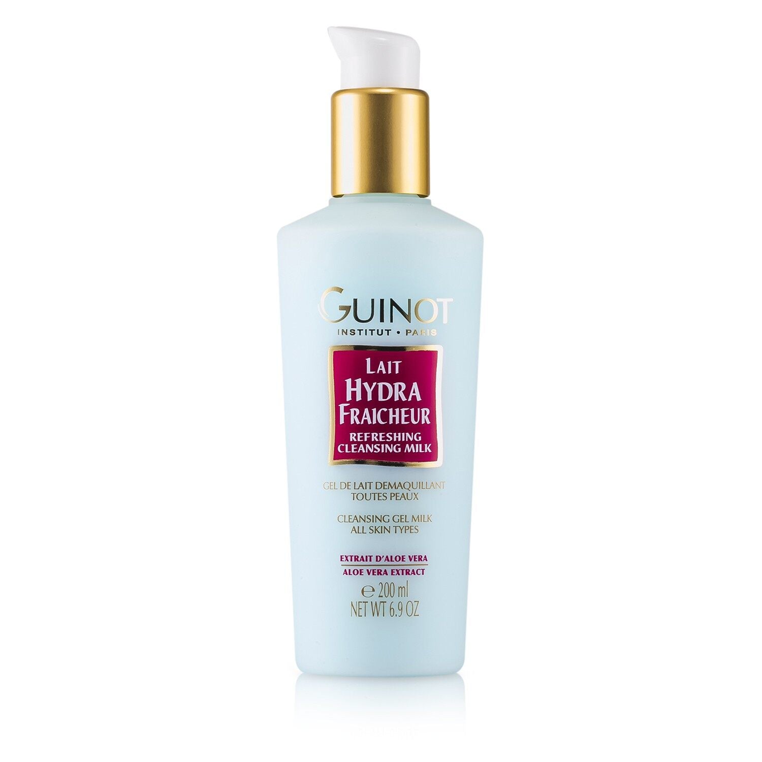 Guinot, Hydra Fraicheur, Cleansing Milk, For Face, 200 ml - view 3