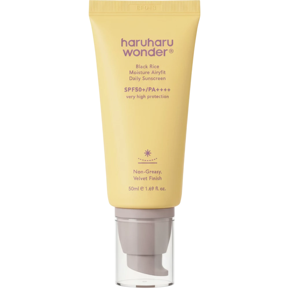 Haruharu Wonder, Black Rice, Protection, Sunscreen Cream, For Face, SPF50+, 50 ml