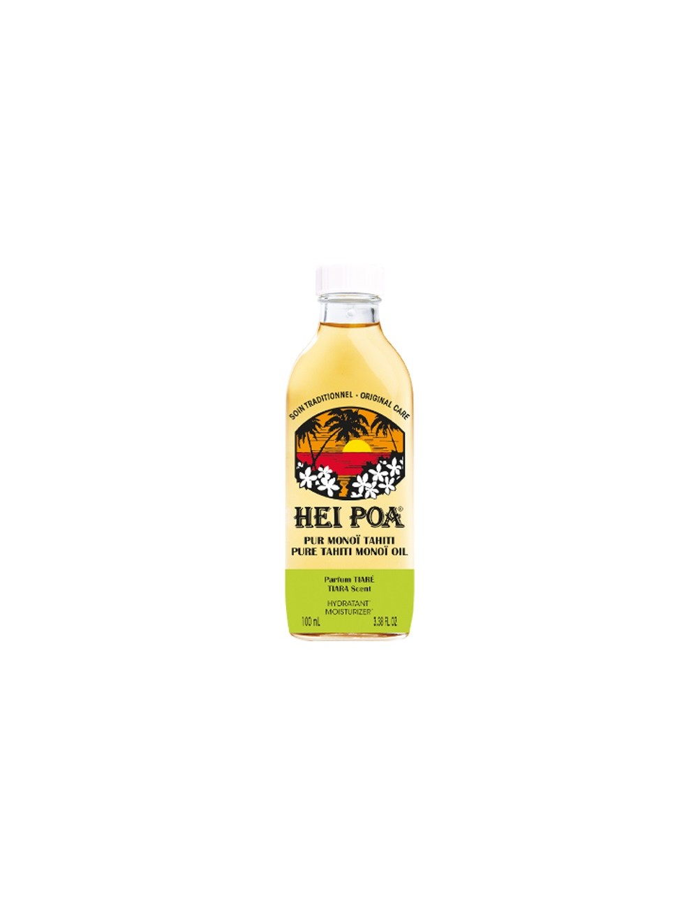 Hei Poa, Pure Thaiti Manoi, Hydrating & Repairing, Tiara, Body Oil, For Hair & Body, 100 ml