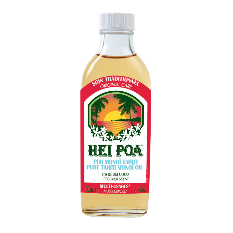Hei Poa, Pure Thaiti Manoi, Hydrating, Nourishing, Coconut, Body Oil, For Body, Face & Hair, 100 ml