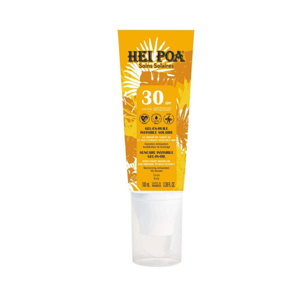 Hei Poa, Suncare, Sun Protection, Sunscreen Gel, SPF 30, 100 ml